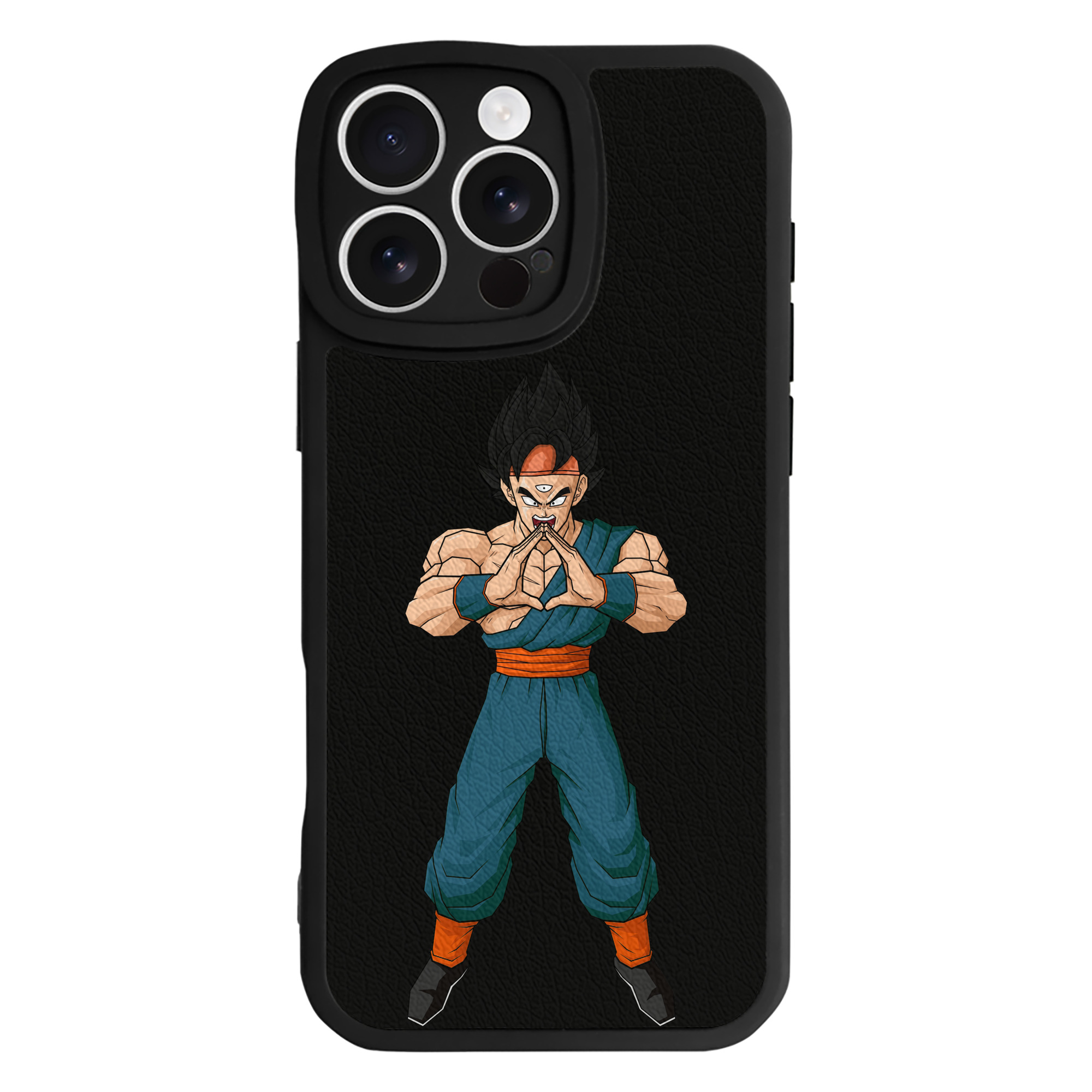 （画像用） ドラゴンボール DRAGON BALL 【iPhone 16シリーズ対応】シリコンスマホケース（レザー調） 材質：シリコン